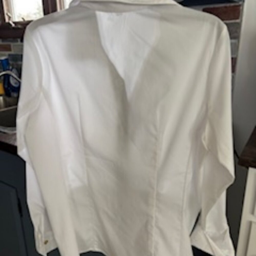 White button down